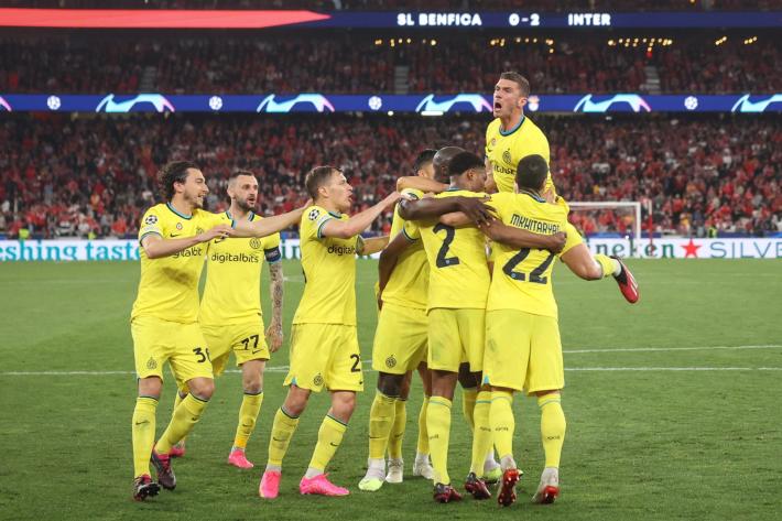 Inter, serata memorabile: 2-0 in casa del Benfica. La semifinale &egrave; vicina...