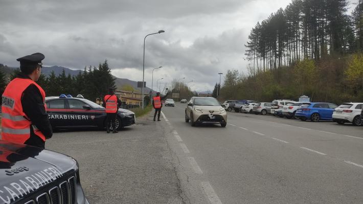Compagnia carabinieri Borgotaro controlli alla circolazione stradale