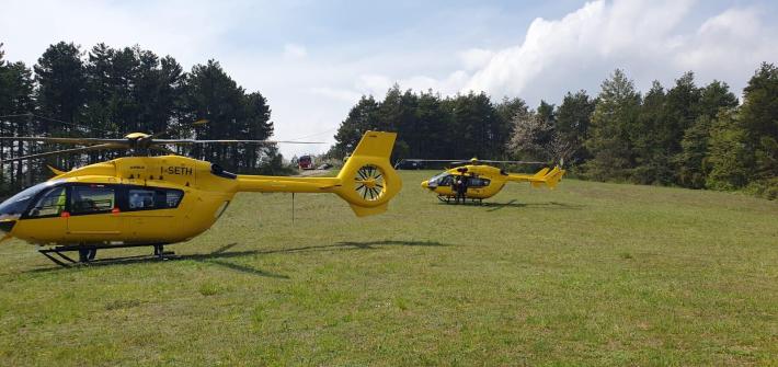 Cade con il parapendio a Cozzano: giovane ricoverato al Maggiore con l'elisoccorso (non in pericolo di vita) 