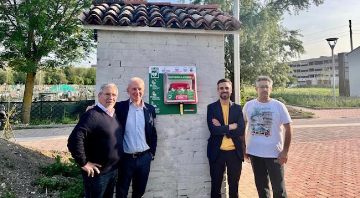 Nuovo DAE agli orti del cinghio