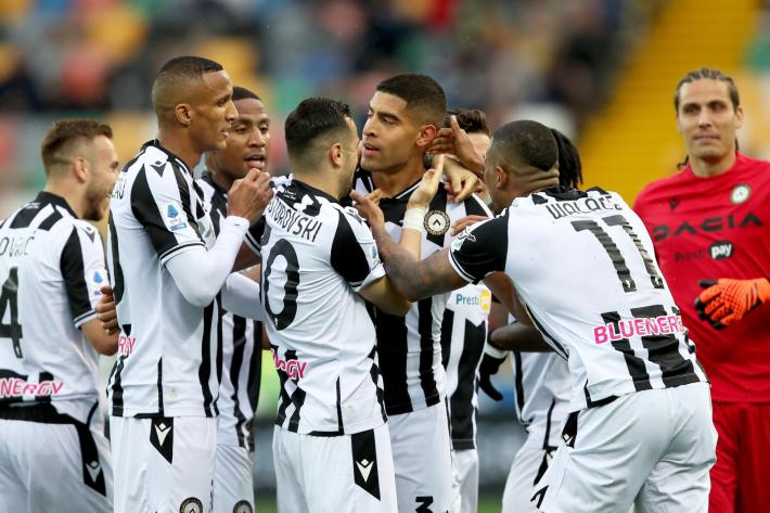 Serie A:  l'Udinese batte la Sampdoria (2-0). I blucerchiati retrocessi in serie B