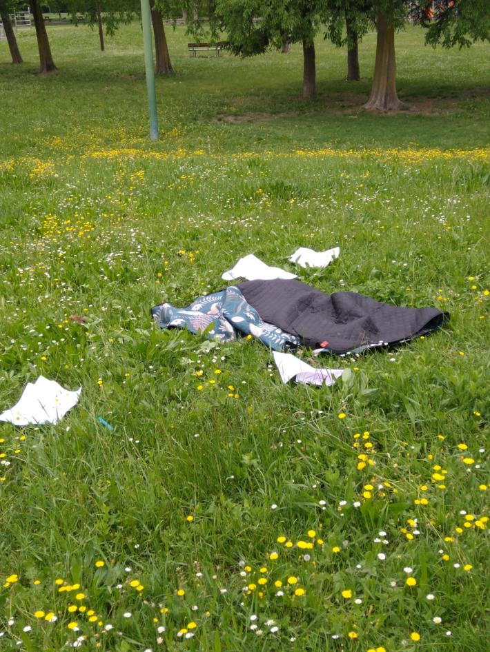 "Al parco Ferrari come in una carraia. E quello che resta sono solo rifiuti"