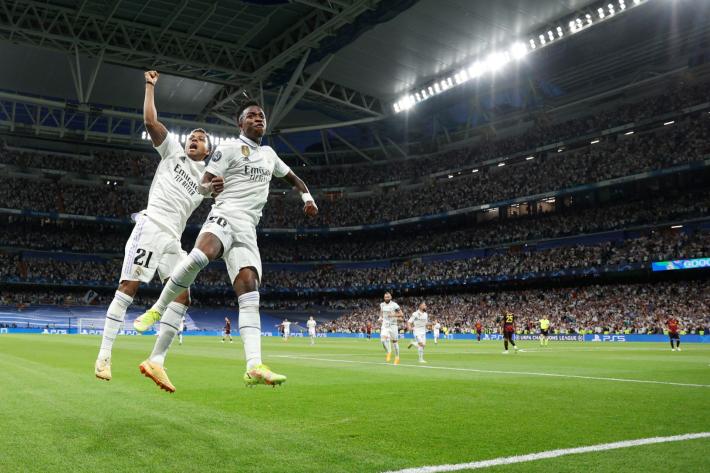 Champions, nell'andata della prima semifinale  pari tra Real Madrid e  Manchester City (1-1)