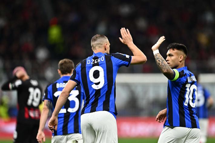 Champions, l'andata della semifinale va all'Inter: Milan battuto (2-0)