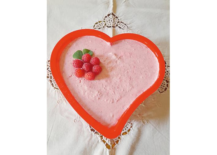 Per le mamme un  cuore di lampone