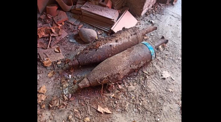 Pellegrino, ritrovati nel seminterrato del municipio due ordigni della Seconda guerra mondiale