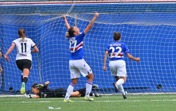 Serie A femminile: il Parma perde anche con la Samp. La squadra retrocessa in B