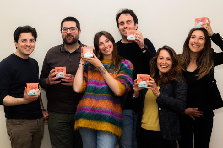 La mozzarella e lo stracchino? A base di pasta di mandorle