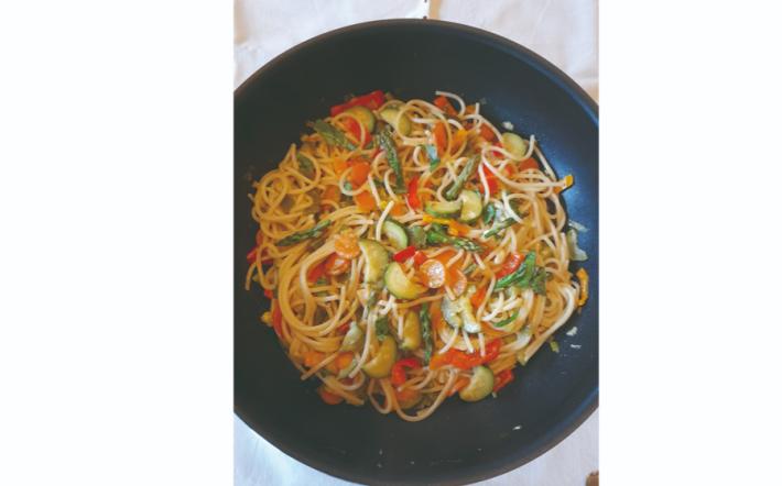 Ecco gli spaghetti Primavera