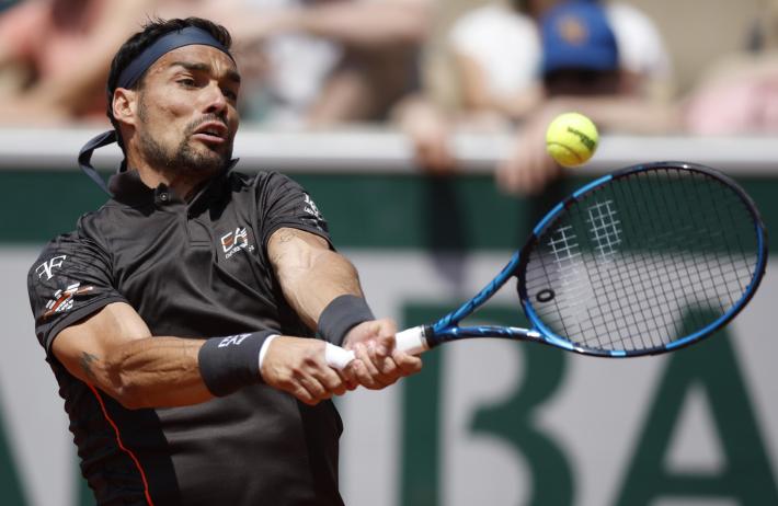 Roland Garros, eterno Fognini: batte il n.10 Auger-Aliassime - I risultati di oggi