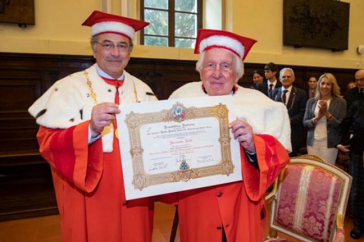 Laurea ad honorem a Bernardo Valli  (cerimonia integrale)