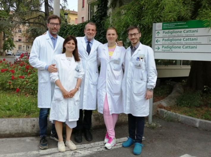 Premiati quattro giovani ricercatori dell&rsquo;Oncologia medica dell&rsquo;Azienda Ospedaliero-Universitaria di Parma