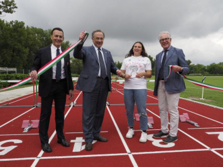 Universit&agrave;, atletica e padel: inaugurati i nuovi impianti al Campus 