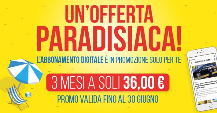 Abbonati a 36&euro; per 3 mesi al nostro giornale