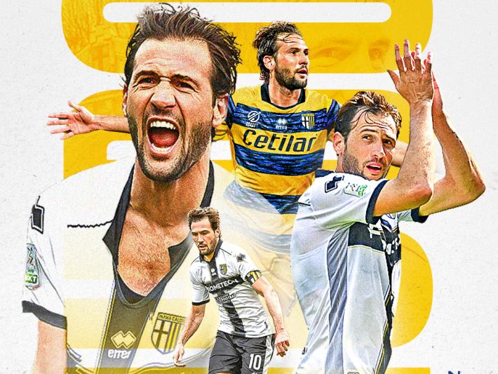 "Grazie El Mudo": messaggio illustrato del Parma su Twitter 