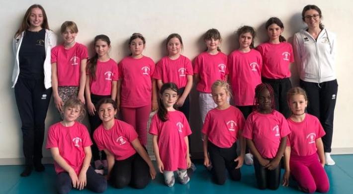 "Una squadra al giorno" di venerd&igrave; 14 luglio: Circolo Inzani Corso base H Ginnastica ritmica