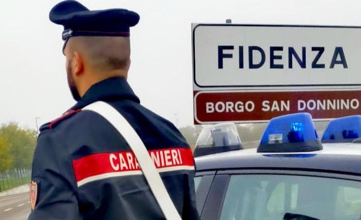 Fidenza: Controllo del territorio, un denunciato