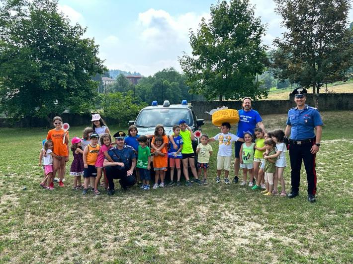 Pellegrino Parmense (PR): I giovani dei centri estivi a lezione di legalit&agrave;