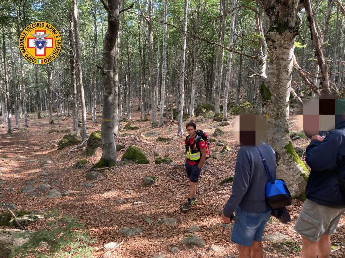 Escursionisti in difficolt&agrave; al Passo dello Zovallo recuperati dal soccorso alpino