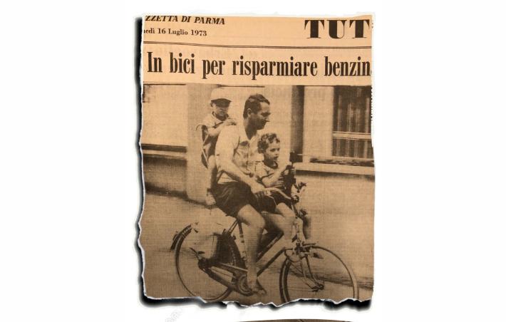 50 anni fa La &laquo;lezione&raquo; del padre a pedali