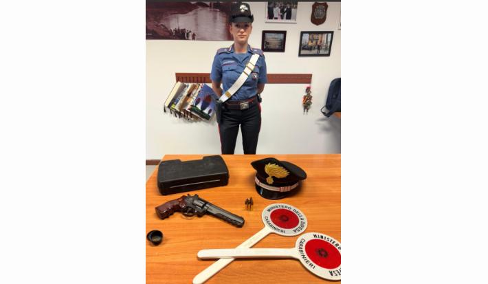 Colorno: Denunciato per porto di arma