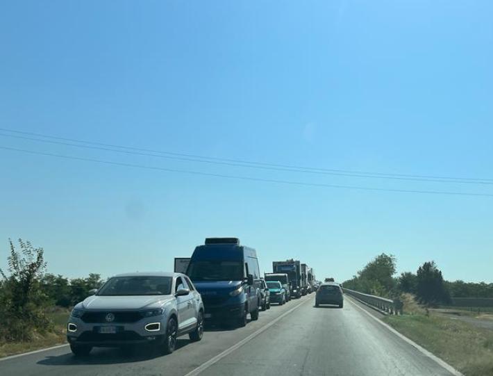 Tamponamento all'ingresso di Fidenza: coda in entrambe le direzioni