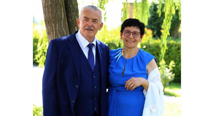 Festa per l'importante traguardo dei coniugi Buonocore