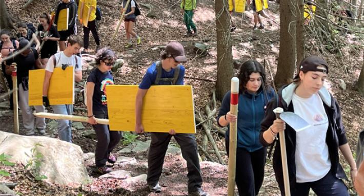 Campi di volontariato in montagna: un'esperienza che entra nel cuore