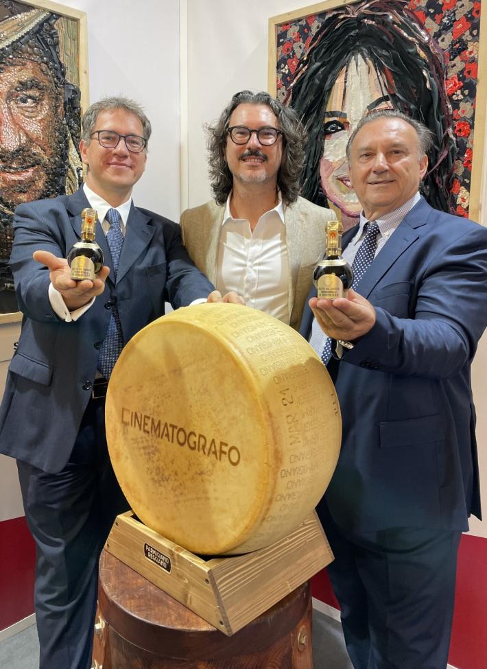Festival del Cinema, Parmigiano Reggiano e Aceto balsamico tradizionale di Modena protagonisti a Venezia 