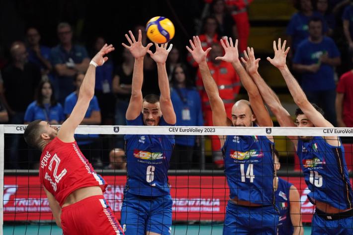 Eurovolley, l'Italia batte anche la Serbia (3-0)
