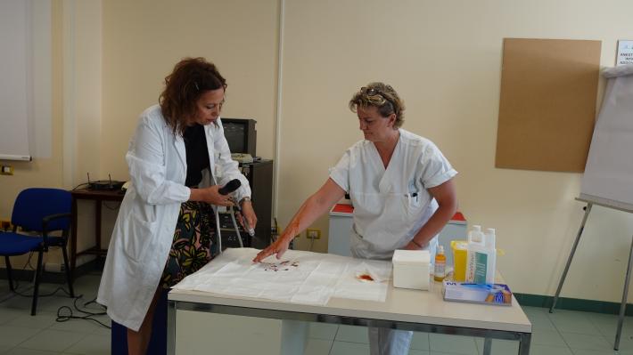 Vaio, una doccia idromolecolare per i degenti dell'ospedale