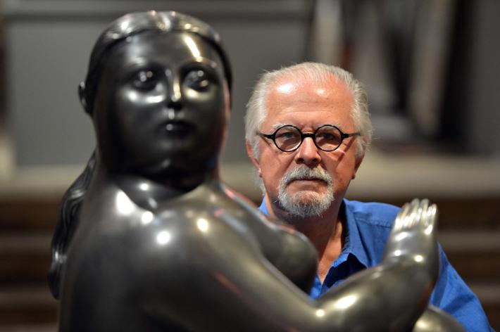Botero sar&agrave; sepolto a Pietrasanta a fianco della moglie