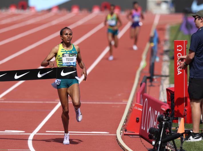 Diamond League: l'etiope Tsegay batte il record del mondo dei 5.000 donne