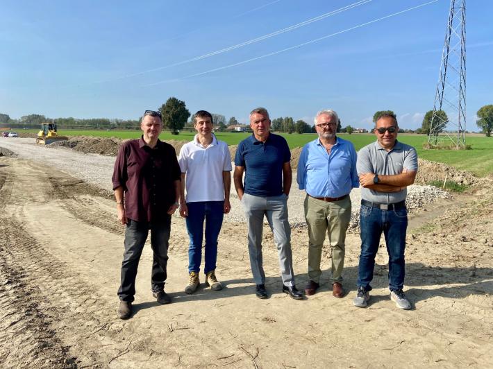 Trecasali, presto ultimata l'attesa  Tangenziale Sud 