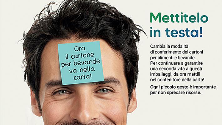 &ldquo;Mettitelo in testa&rdquo;: parte oggi la nuova campagna di comunicazione di Iren, Tetra Pak e Comieco dedicata alla raccolta differenziata dei cartoni per bevande