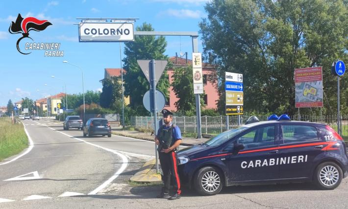 Colorno: due denunciati
