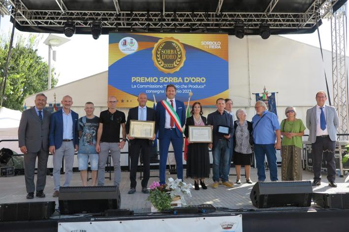 Sorbolo, premio Sorba d'Oro: vincono le aziende Saccardi e Gennari