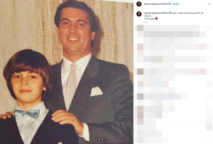 Morto il padre di Gianluca Grignani. Il cantautore gli dedic&ograve; il suo brano dell'ultimo Sanremo