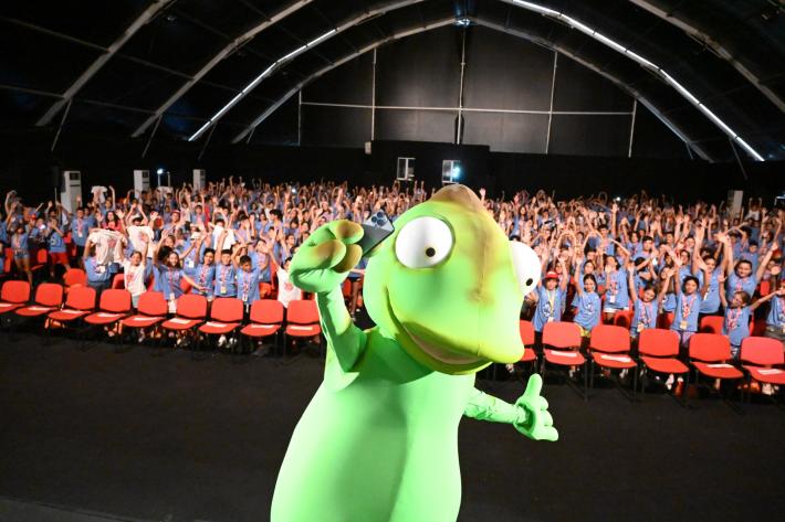 Findus sponsor di "cuochi per un giorno&rdquo;,tra gli ospiti anche il mitico camaleonte Carletto