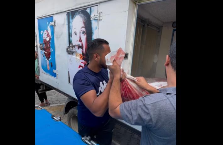 Obitori al collasso, a Gaza cadaveri nei furgoncini dei gelati