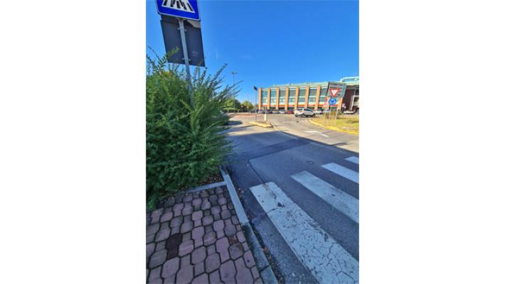 Attraversamento pedonale pericoloso