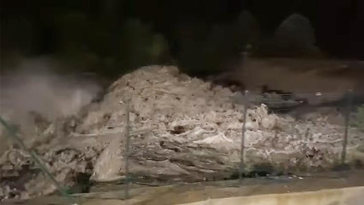 L'Enza fa paura a Selvanizza: il video pubblicato da Nicola Cesari