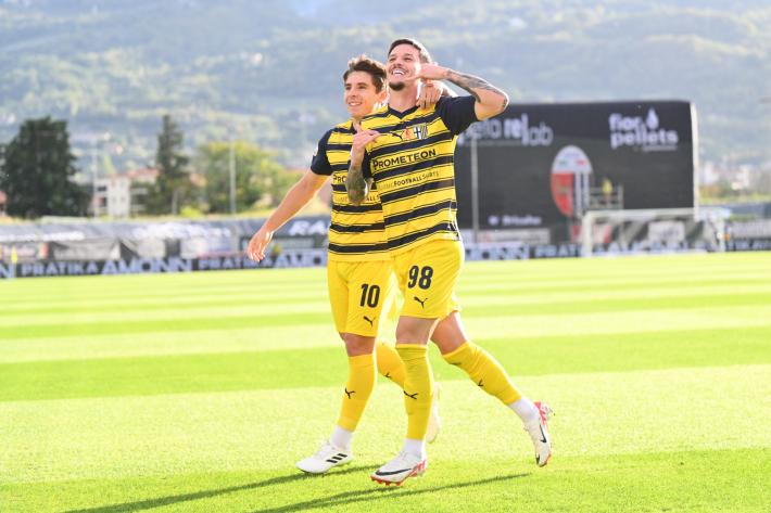 I bianconeri spingono e alzano il ritmo -  51' Ascoli-Parma 1-2