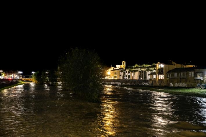 Parma voladora: il livello dell'acqua si alza velocemente in serata 