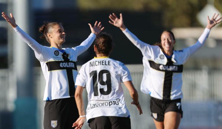 Serie B donne: il Parma schiaffeggia il Verona (7-1). Le giallobl&ugrave; sono quarte in campionato