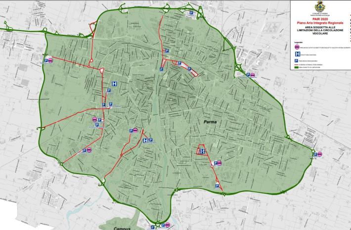 Limitazioni al traffico, dalle 8.30 alle 18.30, entro l'anello delle tangenziali.