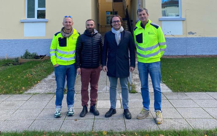 Al via il cantiere della nuova mensa