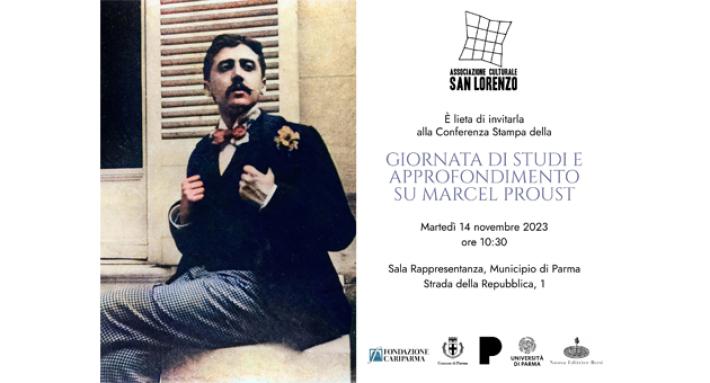 Presentata la prima Giornata di studi e approfondimento su Marcel Proust a Parma