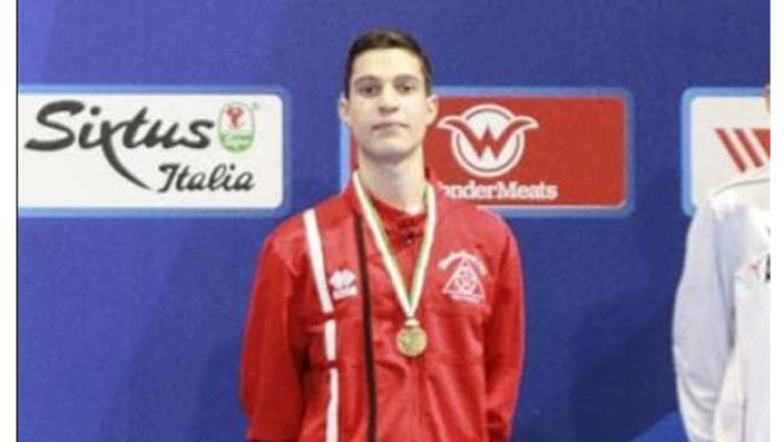 Andrea, promessa del karate italiano