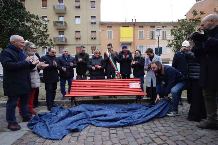 Panchina rossa piazzale Matteotti